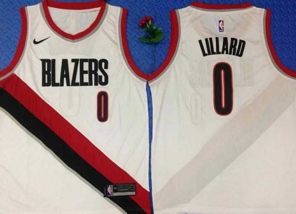 Blazers 0 Damian Lillard White City Edition Nike Swingman Jersey,We sell and wholesale Blazers 0 Damian Lillard White City Edition Nike Swingman Jersey on line form chian!